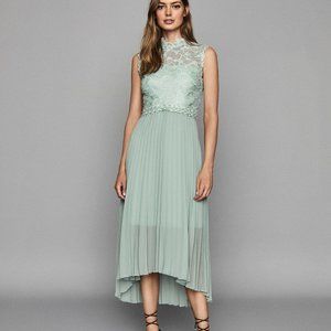 NWT REISS Lace Midi Dress SIZE 6